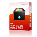 AQA GCSE Maths 2006 - Digital Download