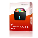 Edexcel IGCSE Mathematics 2005 - Digital Download