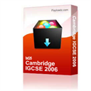 Cambridge IGCSE 2006 - Digital Download