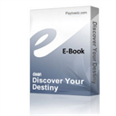 discover your destiny audio book