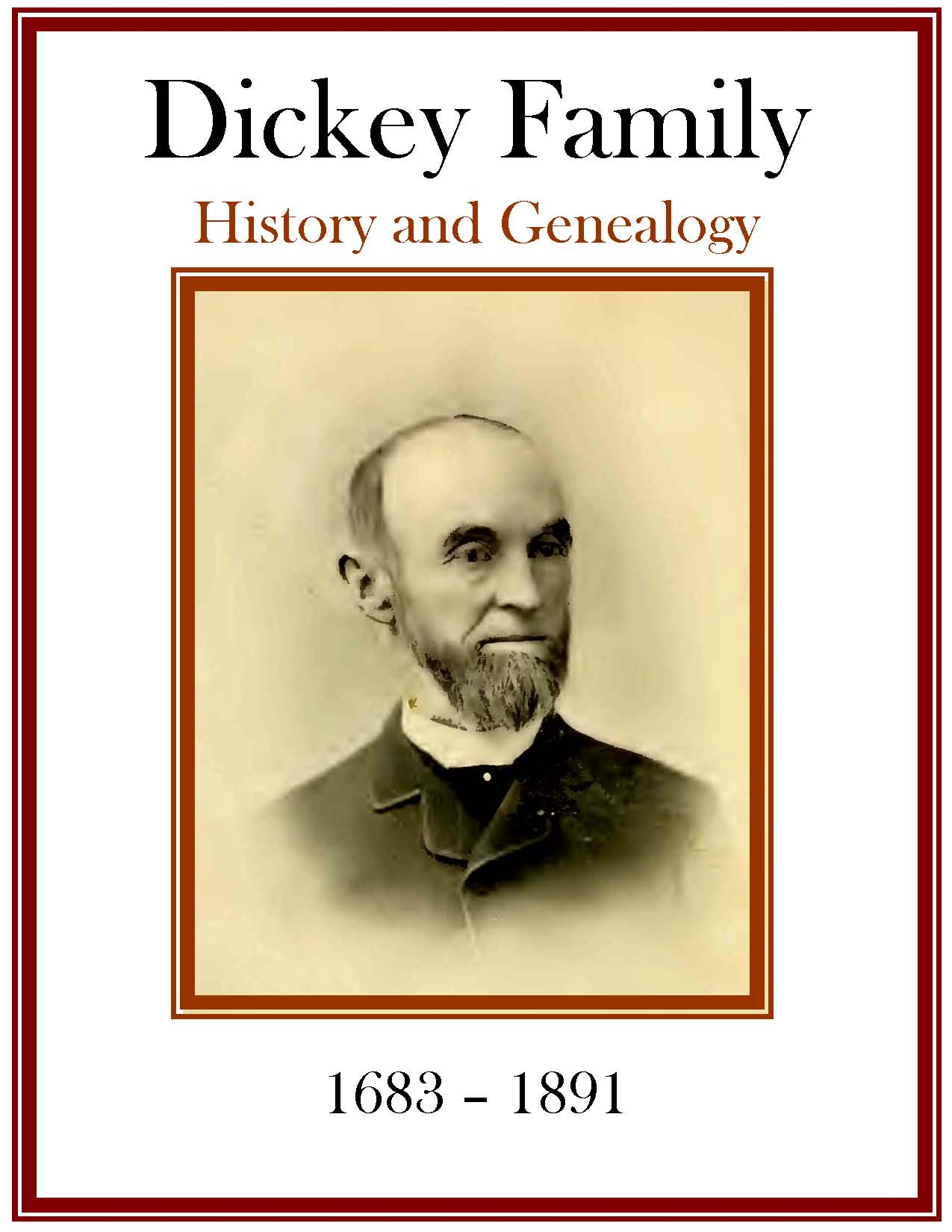 Dickey Family History and Genealogy eBooks History
