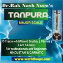indian tanpura bgm - major scale