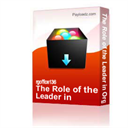 the role of the leader in organizational triangles