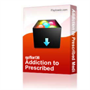 addiction to prescribed medications