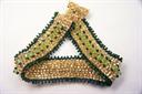 2-drop peyote bracelet with embellishments - pattern