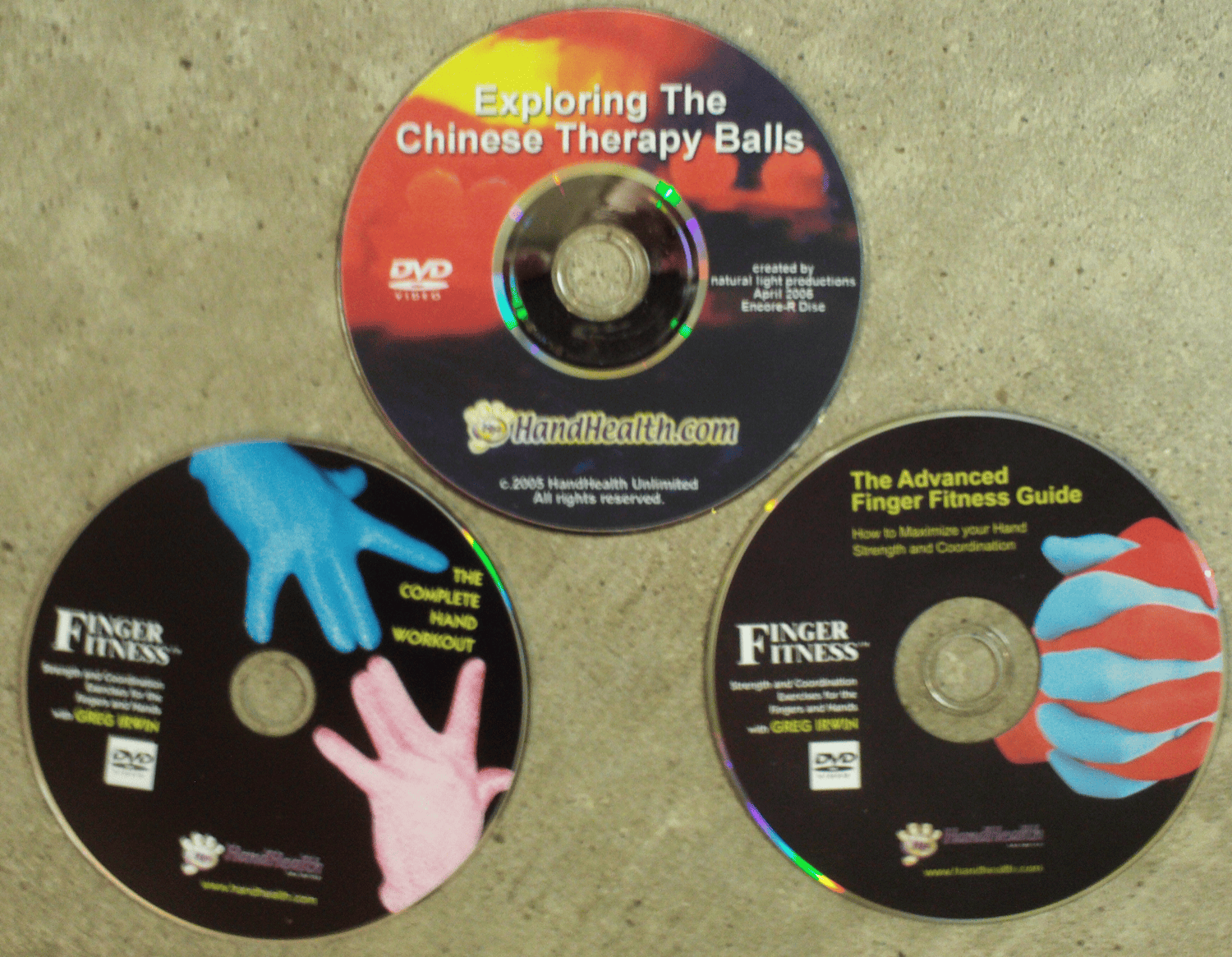 finger fitness series & chinese therapy ball video