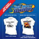 High Impact Back Drops Series 1, Designs 1-10 - Digital Download