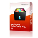 Pub Quiz No. 26 - Digital Download