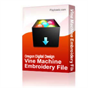 vine machine embroidery file