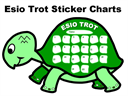 Esio Trot Sticker Chart Templates - Digital Download