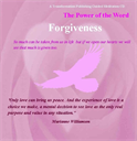 forgiveness