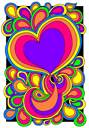 70s colouring design