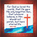 God so Loved - John 3:16 Chart - Digital Download