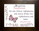 Name Blessing - Angelina | Cross-Stitch | Instant Download
