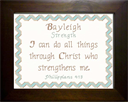 Name Blessing - Bayleigh 2 | Cross-Stitch | Instant Download