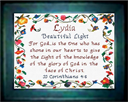 Name Blessings - Lydia - Chart - Digital Download