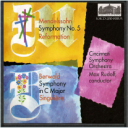 berwald: symphony in c singuliere / mendelssohn: symphony no. 5 reformation  - cincinnati symphony orchestra/max rudolf