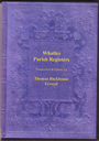 Registers of Parish Church of Whalley... | Instant Download